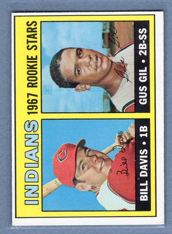 1967 Topps #253 Indians Rookies EX-MT  GO460