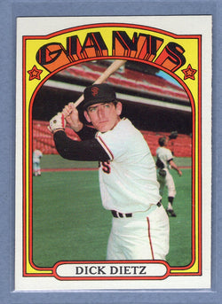 1972 Topps #295 Dick Dietz EX-MT  GO483