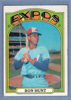 1972 Topps #110 Ron Hunt  EX  GO315