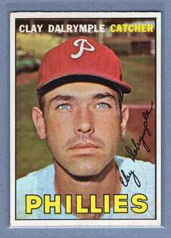 1967 Topps #53 Clay Dalyrmple EX-MT  GO368
