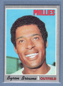 1970 Topps #388 Byron Browne   EX-MT  GO200