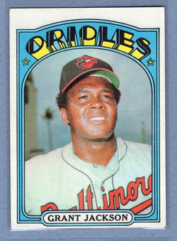 1972 Topps #212 Grant Jackson EX  GO500