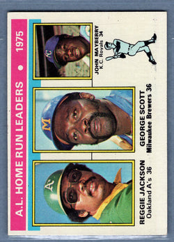 1976 Topps #194 Al Home Run Leaders  EX-MT  GOSB1