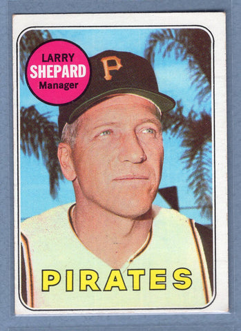 1969 Topps #384 Larry Shepard (a) EX  GO577
