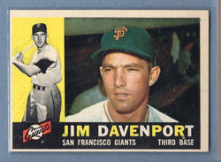 1960 Topps #154 Jim Davenport EX-MT  GO244