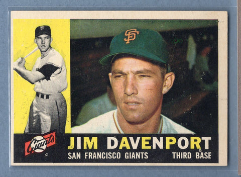 1960 Topps #154 Jim Davenport EX-MT  GO244