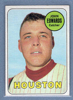 1969 Topps #186 John Edwards(a) EX  GO850