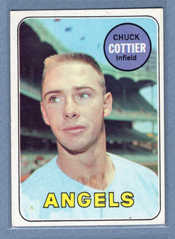 1969 Topps #252 Chuck Cottier (d) EX-MT  GO265