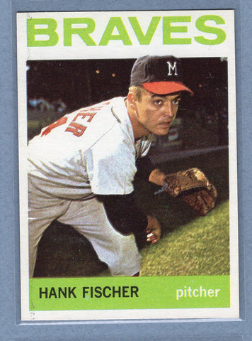 1964 Topps #218 Hank Fischer EX-MT   GO523