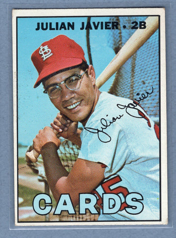 1967 Topps #226 Julian Javier VG-EX  GO360