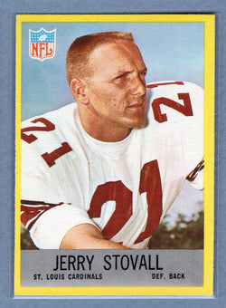 1967 Philadelphia #166 Jerry Stovall EX-MT   GO118
