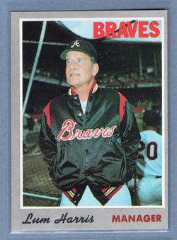 1970 Topps #86 Lum Harris  (a) EX  GO900