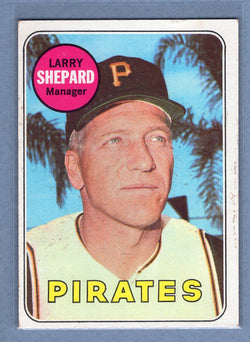 1969 Topps #384 Larry Shepard (st) (b) VG  GO577