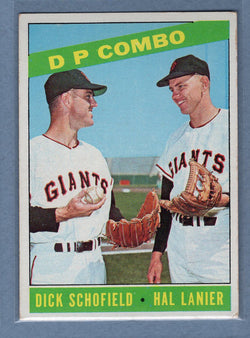 1966 Topps #156 DP Combo  VG-EX  GO470