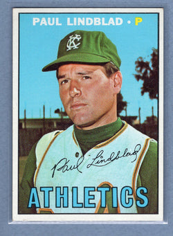 1967 Topps #227 Paul Lindblad EX  GO360