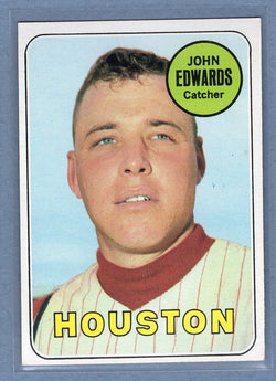 1969 Topps #186 John Edwards(b) EX-MT  GO850
