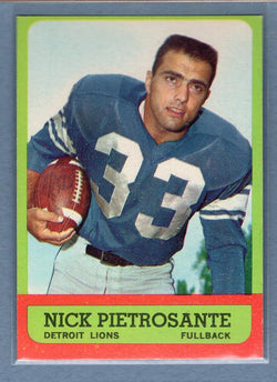 1963 Topps #27 Nick Pietrosante EX-MT  GO74