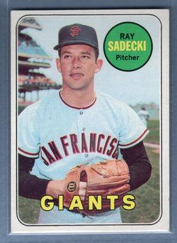 1969 Topps #125 Ray Sadecki EX-MT  GO358