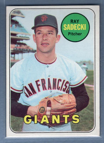 1969 Topps #125 Ray Sadecki EX-MT  GO358