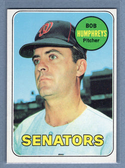 1969 Topps #84 Bob Humphreys (c) EX-MT  GO700