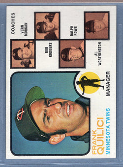 1973 Topps #49 Twins Mgr. /Coaches  (E) EX-MT  GO669