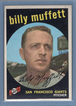 1959 Topps #241 Billy Muffett EX-MT  GO213
