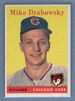 1958 Topps #135 Mike Drabowsky EX-MT  GO129