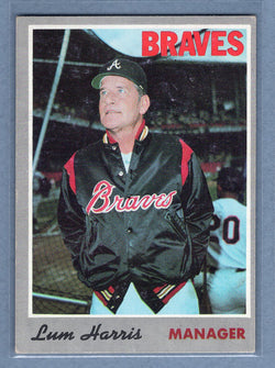 1970 Topps #86 Lum Harris  (b) EX  GO900