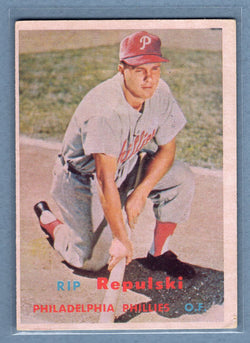 1957 Topps #245 Rip Repulski (b) VG-EX   GO260