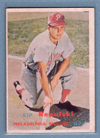 1957 Topps #245 Rip Repulski (b) VG-EX   GO260