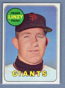 1969 Topps #345 Frank Linzy EX-MT  GO350