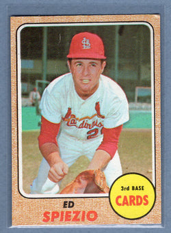 1968 Topps #349 Ed Spiezio (a)EX  GO507