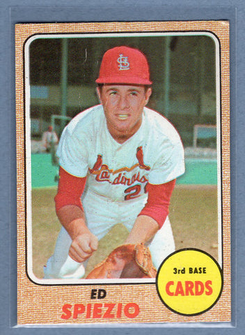 1968 Topps #349 Ed Spiezio (a)EX  GO507