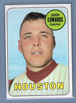 1969 Topps #186 John Edwards(C) VG  GO850