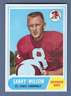 1968 Topps #164 Larry Wilson (HOF) EX-MT  GO153