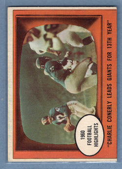 1961 Topps #94 Charley Connerly (HOF) IA (b) VG-EX  GO801