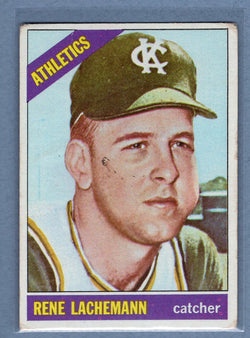 1966 Topps #157 Rene Lachemann (st) VG  GO470