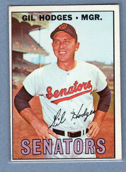1967 Topps #228 Gil Hodges VG-EX  GO360