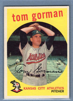 1959 Topps #449 Tom Gorman VG-EX    Set Break A