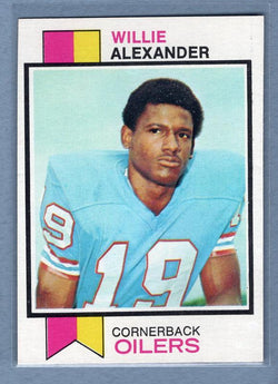 1973 Topps #253 Willie Alexander NM   GO355