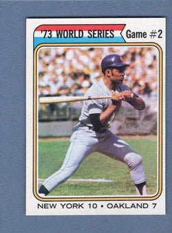 1974 Topps Baseball #473 World Series Game 2(Mays) NM-MT 001