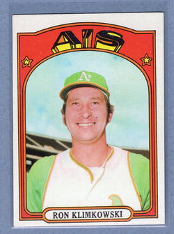 1972 Topps #363 Ron Klimkowski EX-MT   GO311
