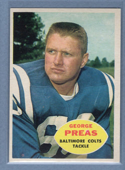 1960 Topps #6 George Preas  EX-MT  GO108