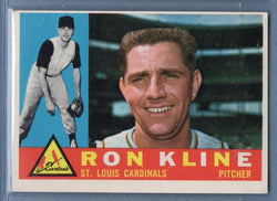 1960 Topps #197 Ron Kline EX-MT  GO560