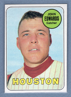 1969 Topps #186 John Edwards(d) EX-MT  GO850