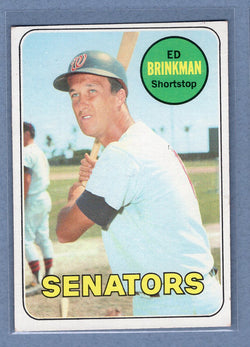1969 Topps #153 Ed Brinkman  EX  GO602