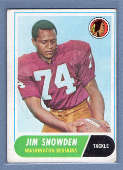 1968 Topps #212 Jim Snowden  VG-EX  GO801