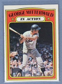 1972 Topps #302 George Mitterwald IA EX-MT  GO483