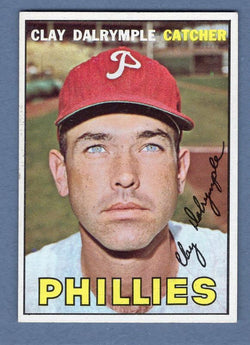 1967 Topps #53 Clay Dalyrmple EX-MT    GO50