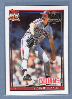 1991 Topps Desert Shield #246 Kevin Wickander  NM  GO625